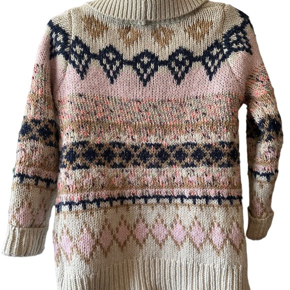 Cat & Jack 3T Cardigan Cozy Bohemian Casual - Picture 3 of 4